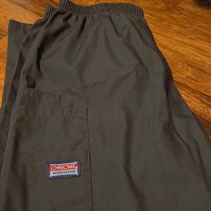 Cherokee scrub pants, Pewter